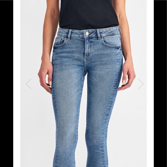 DL1961 Florence Cropped Mid Rise Skinny - Picture 3 of 8